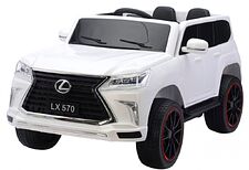 Электромобиль PIXI-e LX570 Base (белый)