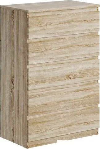 Комод Mio Tesoro Мальта 5 ящиков 80x121 2.05.02.090.3 (дуб сонома)