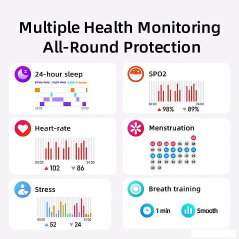 Умные часы QCY Active GT (серебристый)