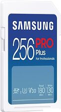 Карта памяти Samsung PRO Plus 2023 SDXC 256GB (с кардридером)