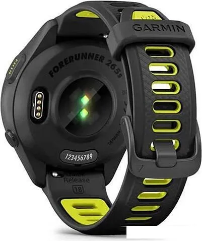 Умные часы Garmin Forerunner 265S 42 мм (черный/желтый)