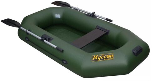 Гребная лодка Муссон S-222 (зеленый)