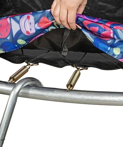 Батут Sundays Favorite Premium 10FT (смайл, с сеткой, с лестницей)