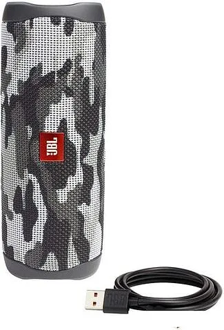 Беспроводная колонка JBL Flip 5 (черный камуфляж)