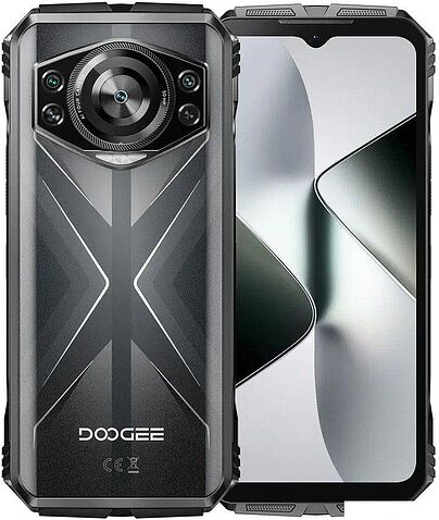Телефон Doogee S118 12GB/512GB (черный/серебристый)