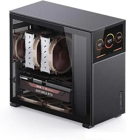 Корпус Jonsbo D41 Mesh Screen (черный)