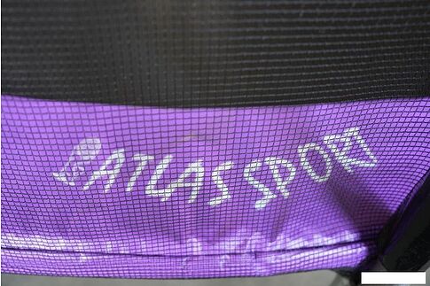 Батут Atlas Sport 183 см - 6ft (без лестницы, внешняя сетка, сливовый)