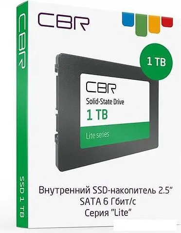 SSD CBR Lite 1TB SSD-001TB-2.5-LT22
