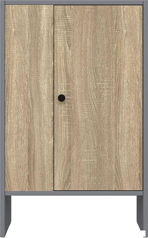 Тумба Mio Tesoro Мини 1 дверь 2.07.03.090.13 (серый/сонома)