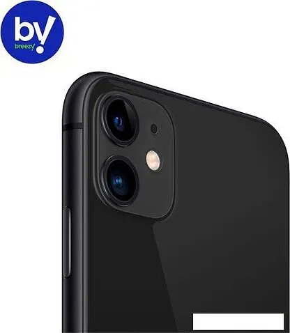 Смартфон Apple iPhone 11 64GB Воcстановленный by Breezy, грейд C (черный)