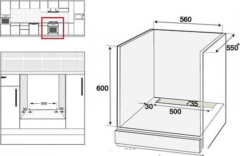 Электрический духовой шкаф Schtoff Decor 445