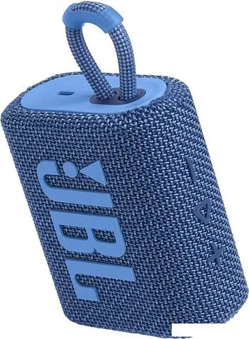 Беспроводная колонка JBL Go 3 Eco (синий)