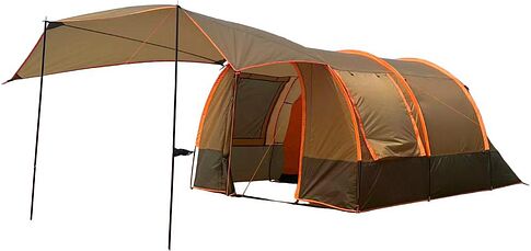 Кемпинговая палатка LanYu 1125 (коричневый/желтовато-коричневый/оранжевый)