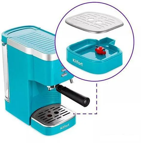 Рожковая помповая кофеварка Kitfort KT-7114-2