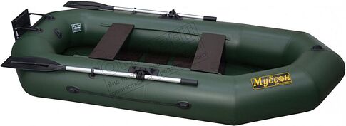 Моторно-гребная лодка Муссон R-260 TP (серый)