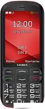 Мобильный телефон TeXet TM-B409 (черный/красный)