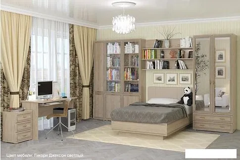 Тумба Лером Карина ТБ-1026-ГС (гикори джексон светлый)