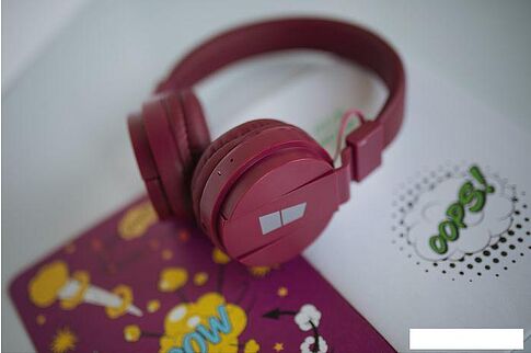 Наушники More Choice HW15 (красный)