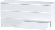 Комод Mio Tesoro Varma Prime 6D (белый)