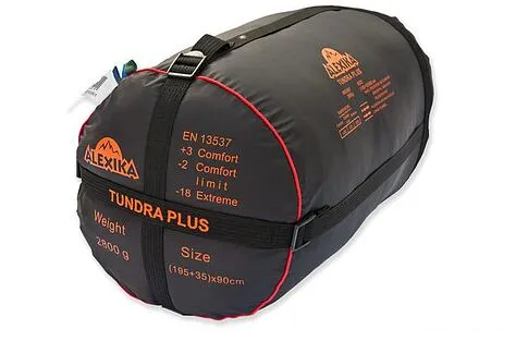 Спальный мешок AlexikA Tundra Plus (правая молния, синий)