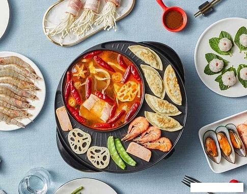 Электрогриль Xiaomi Liven Roaster One Sun and Moon SK-J3201