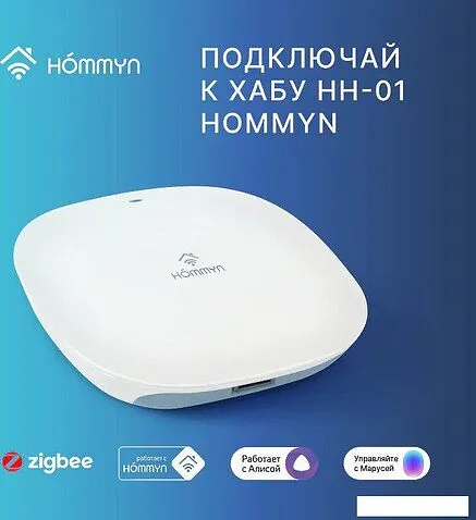 Реле Hommyn zigbee 2 канала RLZBN02 (с нейтралью)