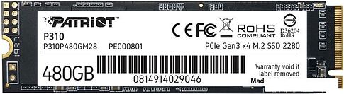 SSD Patriot P310 480GB P310P480GM28
