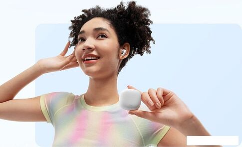 Наушники Xiaomi Redmi Buds 6 Lite M2349E1 (белый, международная версия)