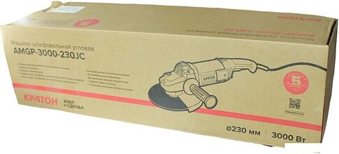 Угловая шлифмашина Кратон AMGP-3000-230JC