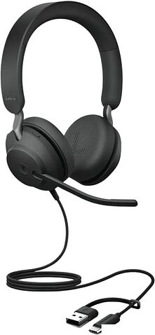 Офисная гарнитура Jabra Evolve2 40 SE MS Stereo USB-C/A