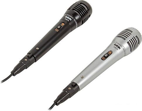 Микрофон BBK CM215 (черный+серебристый)