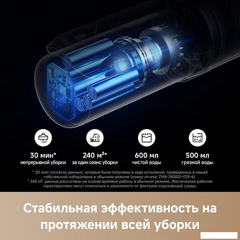 Вертикальный моющий пылесос Trouver Wet and Dry Vacuum K20 Max (евровилка)