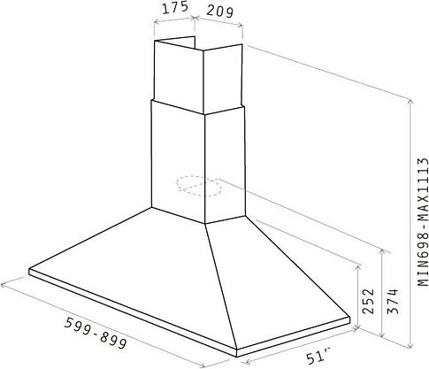 Кухонная вытяжка Elica Tamaya Rail ANBR/A/90 (PRF0057591)