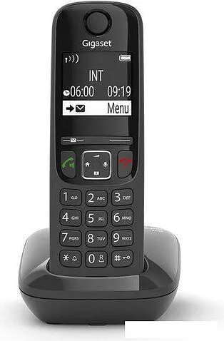 Радиотелефон Gigaset AS690 RUS SYS (черный)