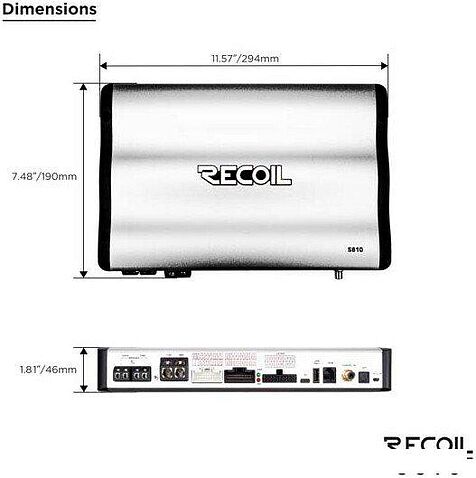 Автомобильный усилитель Recoil S810