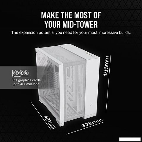 Корпус Corsair 6500D Airflow Dual Chamber CC-9011260-WW