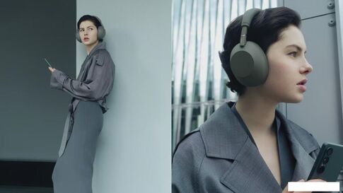 Наушники Sony WH-1000XM6 (зеленый)