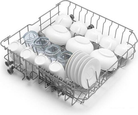 Отдельностоящая посудомоечная машина Weissgauff DW 6026 D Silver