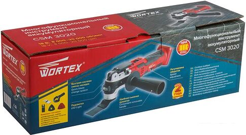 Мультифункциональная шлифмашина Wortex СSM 3020 CSM302000025 (без АКБ)