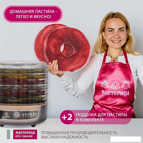 Сушилка для овощей и фруктов Мастерица EFD-1004VM