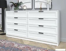 Комод Интерлиния Концепт Тренд КТ-К197 (белый платинум/белый)