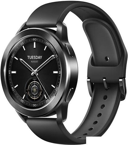 Умные часы Xiaomi Watch S3 M2323W1 (черный, международная версия)
