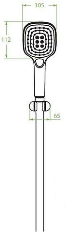 Душевой гарнитур Laveo Zorita NLZ 70AD