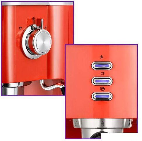 Рожковая помповая кофеварка Kitfort KT-7114-1