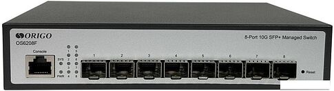 Управляемый коммутатор 2-го уровня Origo OS6208F/A1A