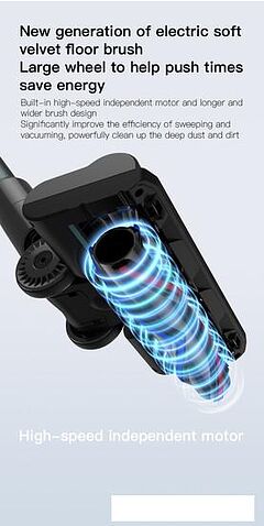 Пылесос Redkey Cordless Vacuum Cleaner P9 (черный)