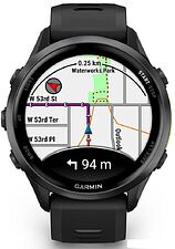 Умные часы Garmin Forerunner 970 47 мм (темно-серый/серый)