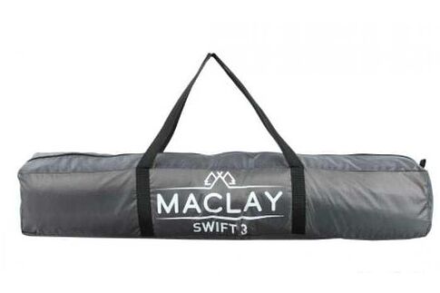 Треккинговая палатка Maclay Swift 3 (черный/зеленый)