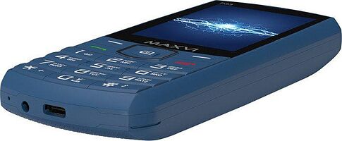 Телефон Maxvi P33 (синий)