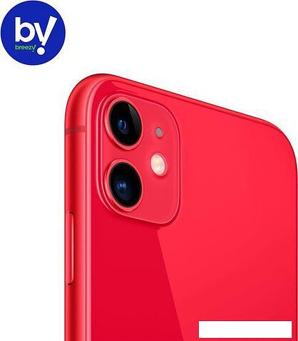 Смартфон Apple iPhone 11 128GB Воcстановленный by Breezy, грейд В (красный)